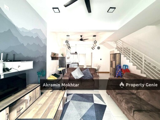FOR RENT : FULLY FURNISHEF & RENOVATED | DOUBLE STOREY TERRACE HOUSE TAMAN BAYU MALAWATI KUALA SELANGOR