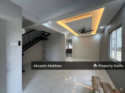 FREEHOLD & FACING OPEN | DOUBLE STOREY TERRACE BAKAWALI BUKIT SENTOSA