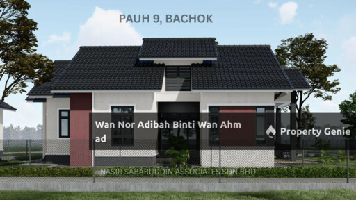 BANGLO DEKAT SEKOLAH PAUH 9 BACHOK KELANTAN