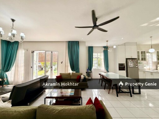 Freehold, Facing Open, Fully Furnished & Renovated | Corner Lot Double Storey Superlink, Enstek Timur, Jalan Timur Bandar Baru