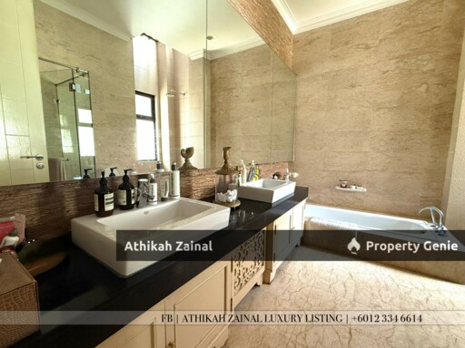 Kiara View, Sri Hartamas. Stunning 2.5 Storey Semid With Great Water Features.