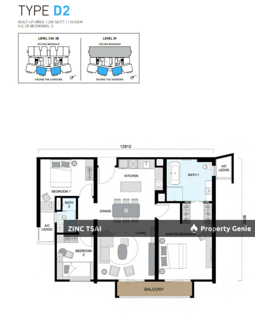 ViiA Residences🔥Save RM 247,000🔥2 mins walk to KL Eco City KTM & LRT Abdullah Hukum Interchange🔥Direct link bridge to The Gardens & Mid Valley Megamall