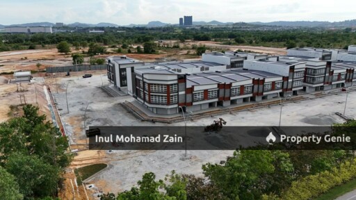 TEMU 2, City Of Elmina - Brand New 3-Storey Corner Shop Lot For Rent