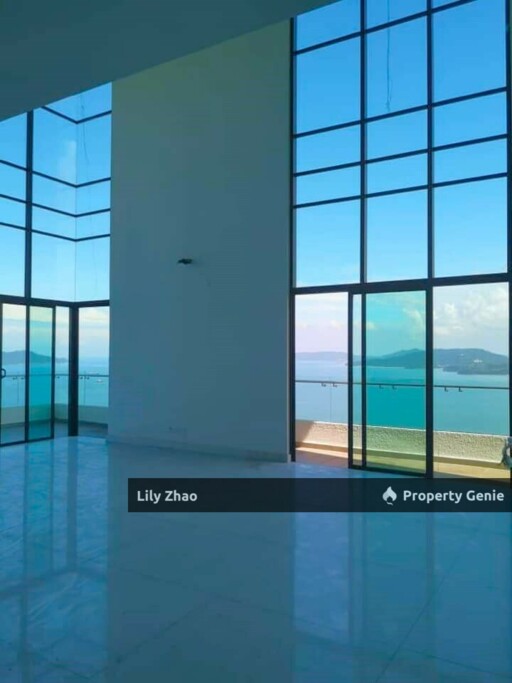 Exclusive Full Sea View Triplex Resort Penthouse for Sale, 6,016 sf @Signal Hill, Kota Kinabalu City, Sabah