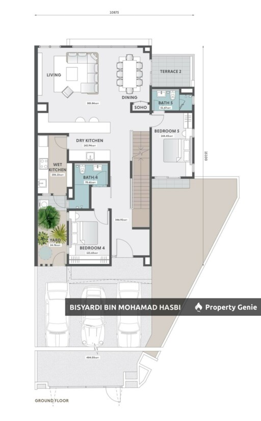 CORNER LOT (TYPE A4) KLCC VIEW 3 STOREY SUPERLINK HOUSE EAST 57, RESIDENSI LAMAN TIMUR DESA MELAWATI, KL