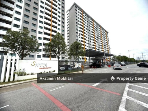 FREEHOLD, END LOT, RENOVATED & 2 PARKING | SERULING APARTMENT BANDAR BUKIT RAJA KLANG