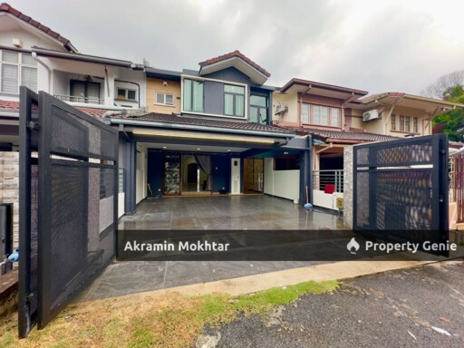 FREEHOLD, RENOVATED & PARTIALLY FURNISHED | USJ 22 Subang Jaya Double Storey