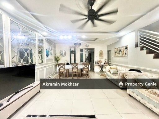 Renovated, Extended, Nice ID & Partially Furnished | Double Storey @ Jalan Puyuh, Taman Bentara, Telok Panglima Garang, Selangor