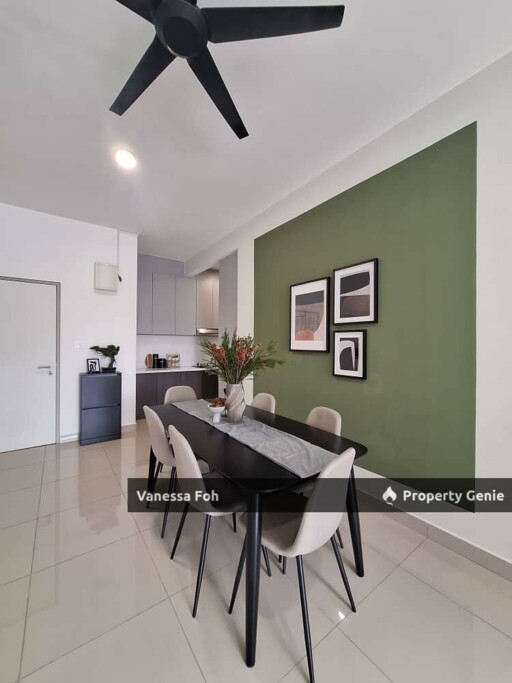Bukit Bantayan Inanam 3R2B Condo 1100 sqft Fully Furnished with 2 Carparks & Amenities