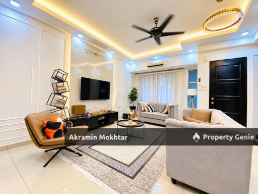 Freehold, Renovated & Fully Furnished | Double Storey Terrace Taman Mutiara Rinching Semenyih