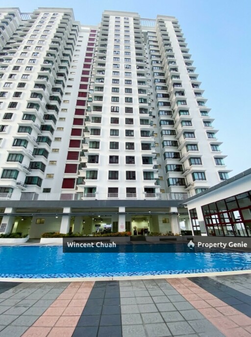 Rafflesia Condominium Sentul For Rent | 1231 sqft 3+1 Bed Fully Furnished near LRT