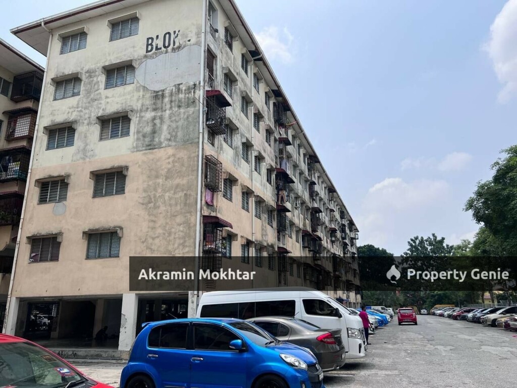 Fully Furnished & Open Parking | Low Cost Flat Taman Subang Perdana, Shah Alam