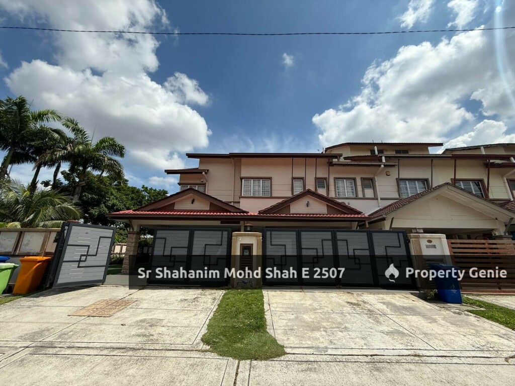 Corner Lot Double Storey Superlink House, Type Jasmin Denai Alam, Shah Alam