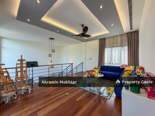 Corner Lot, Modern Design & Fully Furnished |  3 Storey Bungalow at Perdana Heights U10, Shah Alam
