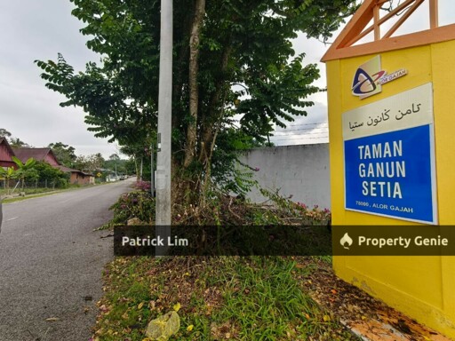 Taman Ganun Setia, Alor Gajah - Single Storey Semi-D For Sale