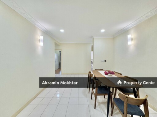 Freehold, Partially Furnished & 1 Parking | Seri Maya Condominium, Jalan Jelatek, Setiawangsa