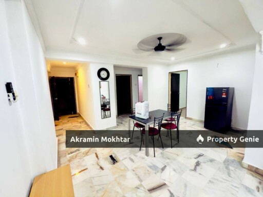 Renovated, Partially Furnished & 1 Parking | Seri Mas Condominium Amber Tower, Cheras Kuala Lumpur