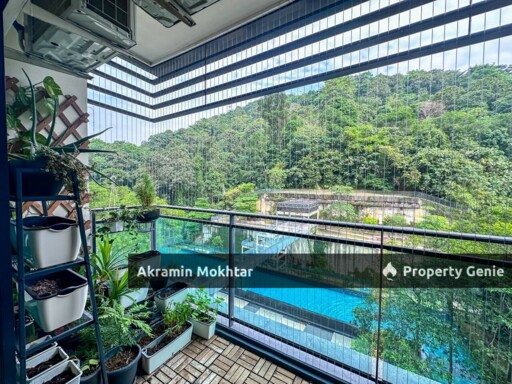Corner Unit, Fully Furnished, Renovated & 2 Parking | Residensi Condominium Setiawangsa, KL.