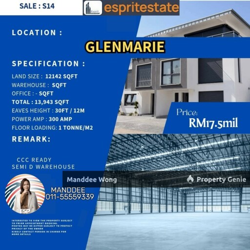 WTS/Glenmarie/12142 SQFT/17.5 Mil