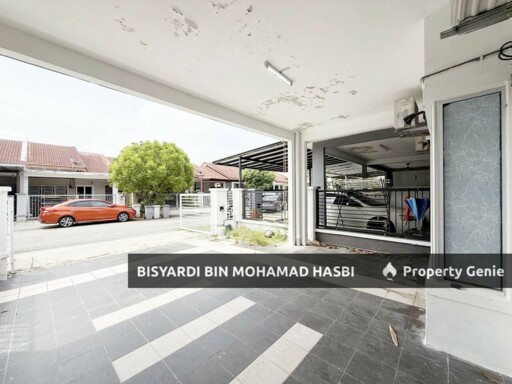 DEKAT SEKOLAH RUMAH TERES 1 TINGKAT TAMAN NUSARI AMAN 2 BANDAR SRI SENDAYAN.