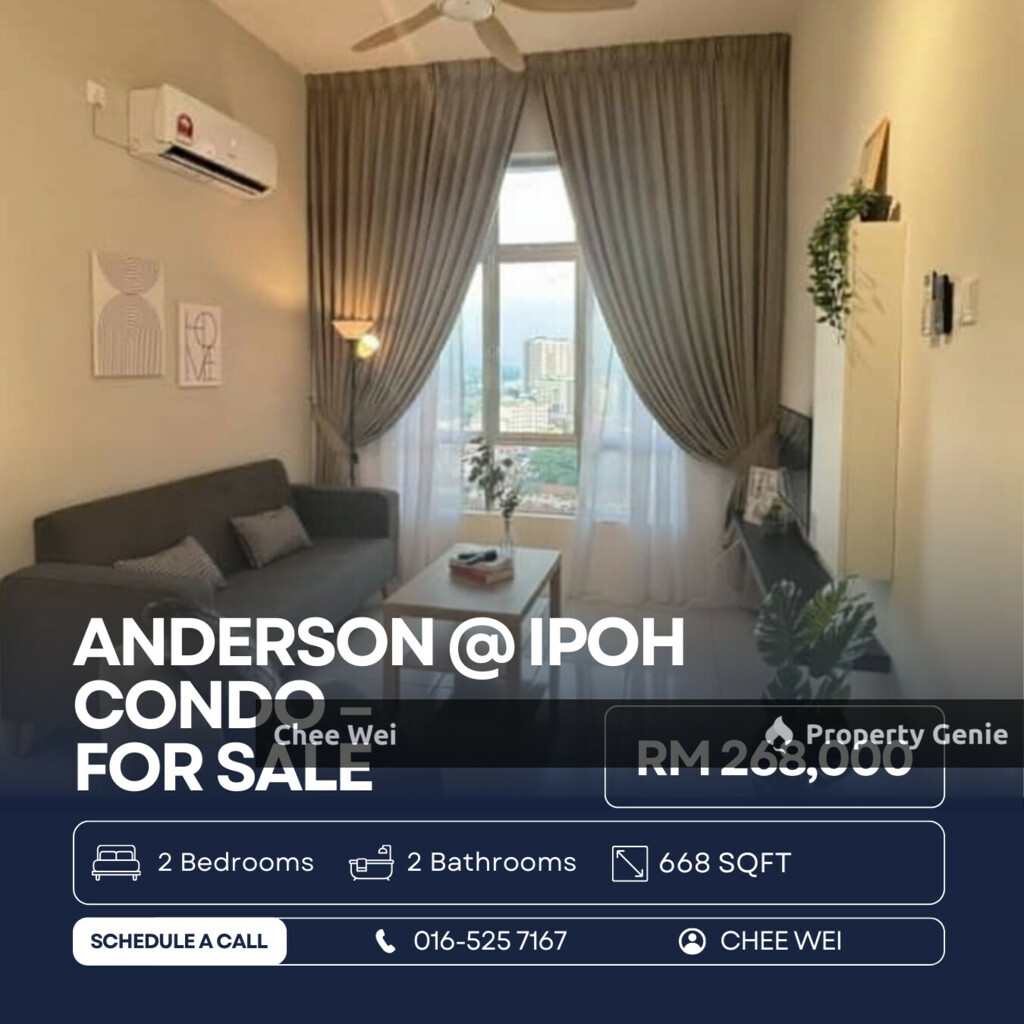 🔥 ANDERSON CONDO PHASE 1 – FOR SALE (IPOH TOWN) 🔥