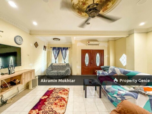 Corner Lot & Renovated | Double Storey Semi-D Cluster Taman Garing Utama, Rawang