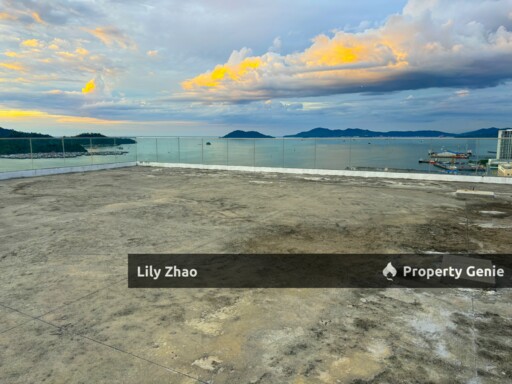 Sky Deck for Rent, Full Sea View 9,700 sqft, Sky Bar/ Sunset Bar/ Sky Dining Idea in the heart of Kota Kinabalu City Centre, Sabah