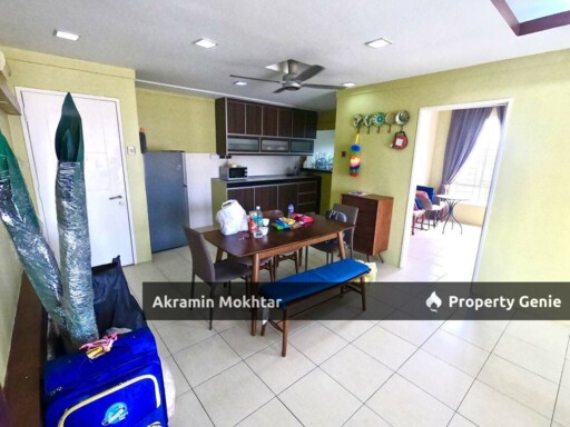 Corner Unit, Renovated, Partially Furnished & 1 Parking | Platinum Lake PV12 Condominium, Danau Kota Setapak, KL .