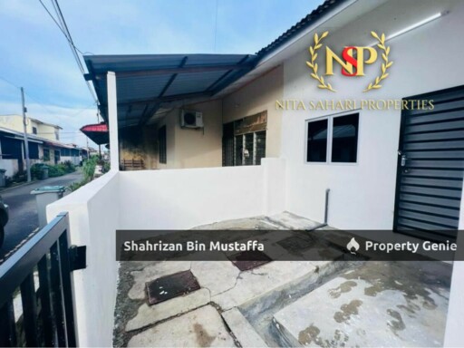 Teres Jalan Nangka, Taman Kota Jaya, Kota Tinggi. Boleh Full Loan