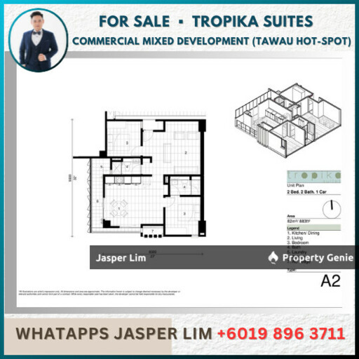 Tropica Suite Commercial (Mixed Development + Hotel)