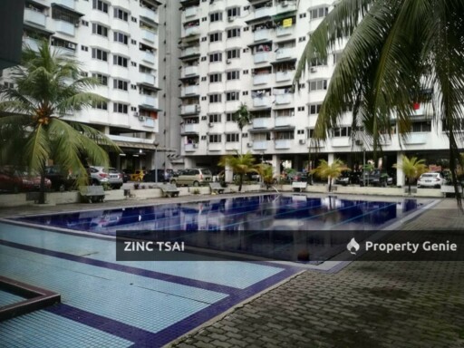 Seri Gembira Apartment Taman Bamboo Jalan Ipoh Freehold Auction | Corner Lot | 3+1R3B | Save RM 79K