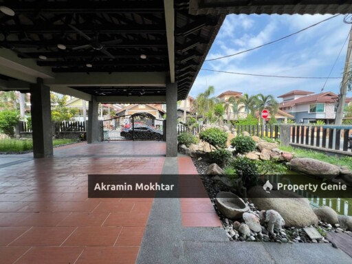 RENOVATED & PARTIAL Furnished Double Storey Bungalow Desa Pinggiran Putra Putrajaya.