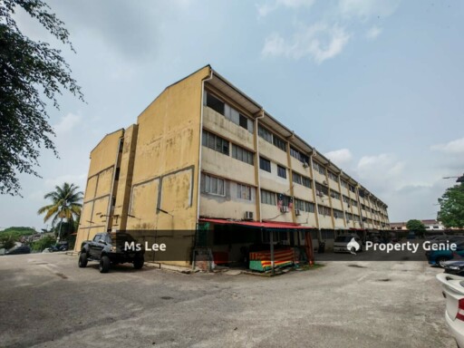Flat Taman Sri Buloh @ Sungai Buloh, Seksyen U19, Shah Alam-Tingkat 3 Top floor-Ready 15/10 or 30/10