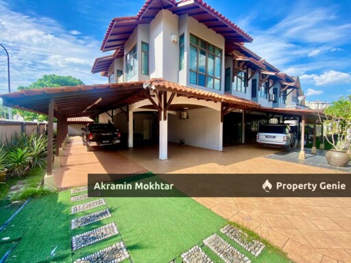 Freehold & Partially Furnished | Double Storey Bungalow [CORNER] Jalan Kent Kampung Datuk Keramat KL