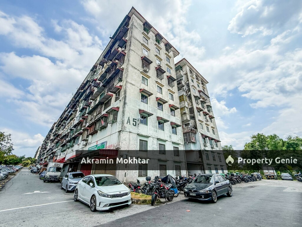 Corner Uni & Renovated | Flat Taman Bukit Segar A5, Cheras Selangor