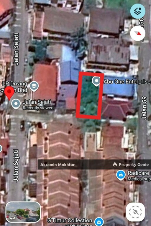 Lot Tanah untuk dijual - Jalan Sejati Taman Selayang Sejati Bandar Selayang Daerah Gombak