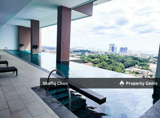 Furnished & Free Legal Fees The Apple Suite Residence in Melaka For Sale