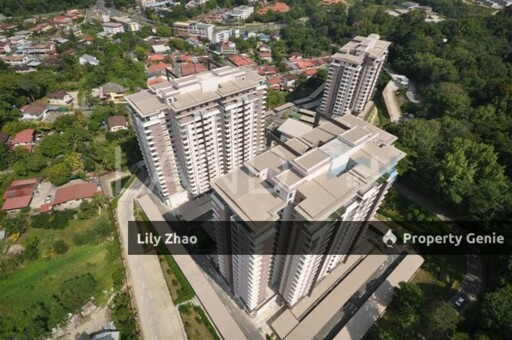 Alam Damai Condo with Balcony for Rent, Block B 11th Floor, Fully Furnished, Kota Kinabalu City