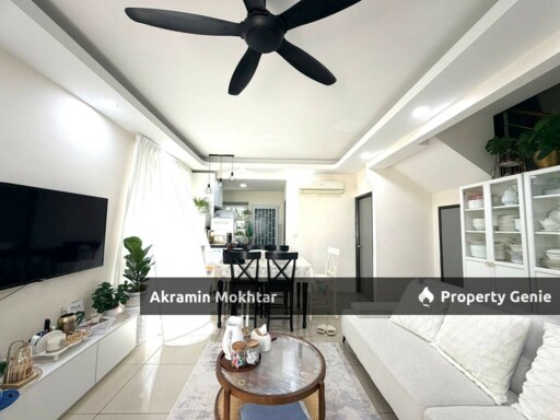 RENOVATED | DOUBLE STOREY TERRACE END LOT HOUSE IRAMA PERDANA LBS PUNCAK ALAM