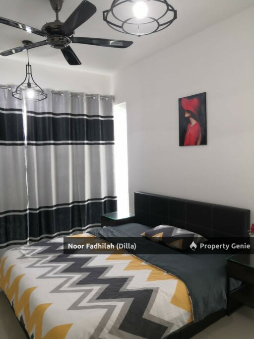 Corner Unit Spacious Vision Residence (V'Residence) Fully Furnished