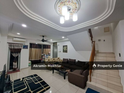 Freehold, Facing Open & Renovated | 2.5 Storey Terrace Maya Height, Bandar Seri Alam, Masai, Johor Bharu