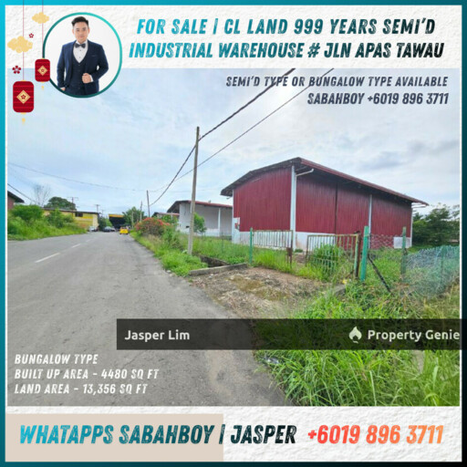 (999 Years) Industrial Warehouse Tawau