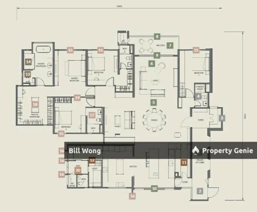 Aetas Seputeh Private Lift Lobby Luxury Residences