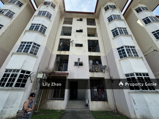 TAMAN WANGSA APARTMENT 1st Floor for Sale, 3Bed 2 Bath, 1007 sf, Telipok, Sabah