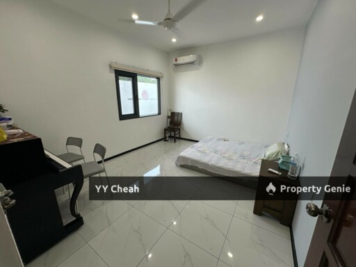 Taman Chateau, ipoh town area bungalow for sale, furnished and renovated, peaceful, over 10k sq ft