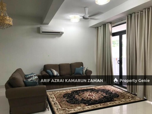 [Partially Furnished] Double Storey Terrace at Presint 12, Putrajaya | 4R4B | RM2,800/month