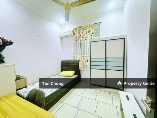 ✨ 稀有保安单层屋 ✨ 屋主会重新粉刷 🎨 每间房+客厅都装有冷气 😍