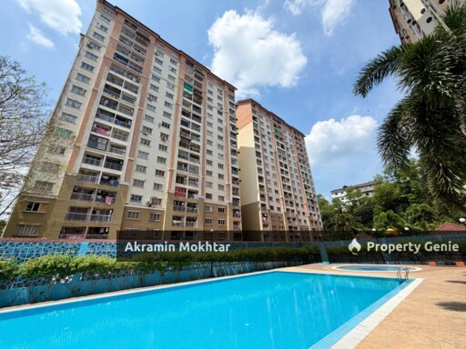 Renovated & 1 Covered Parking | Lakeview Apartment, Taman Jasa Perwira, Batu Caves