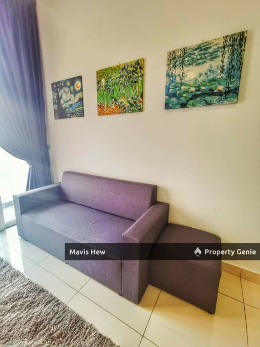 Sky Habitat @Tanjung Puteri, Walk to Ciq, 1 Carpark, Fully Furnished