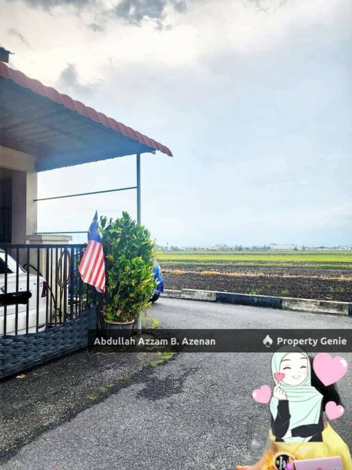 END LOT VIEW SAWAH TAMAN CENGKIH SIMPANG EMPAT